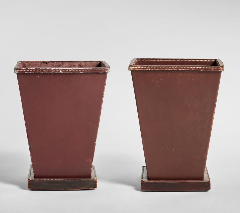 Pair of Wastepaper Baskets Paul Dupré-Lafon - 图2