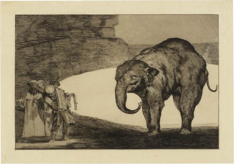 Quien se pondrá el cascabel al gato? (Who Will Bell the Cat?) (Delteil 222; Harris 268) Francisco José de Goya y Lucientes - 图1