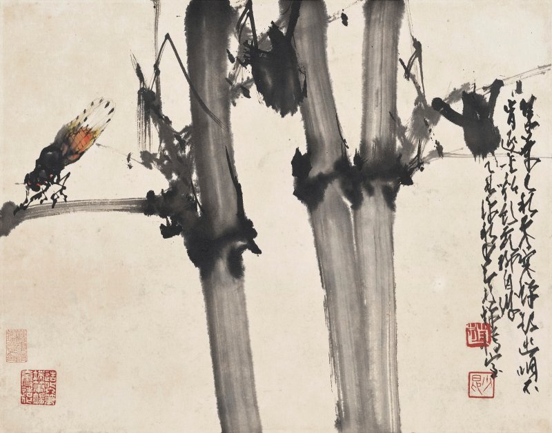 趙少昂  生機盎然 - 图8