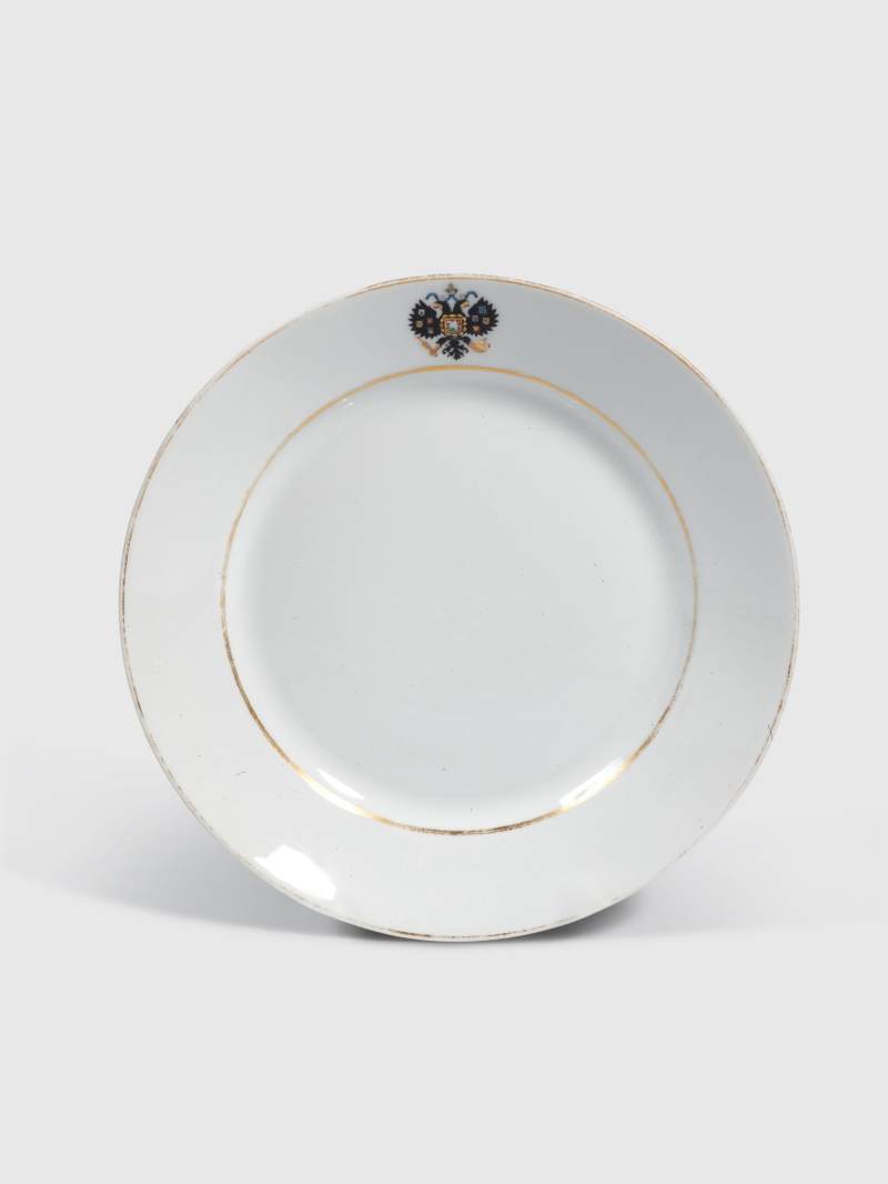 A Group of Porcelain Tableware from the Alexander III Coronation Service, Imperial Porcelain Factory, St Petersburg, period of Alexander III (1887-1893) and Nicholas II (1895-1912) - 图2