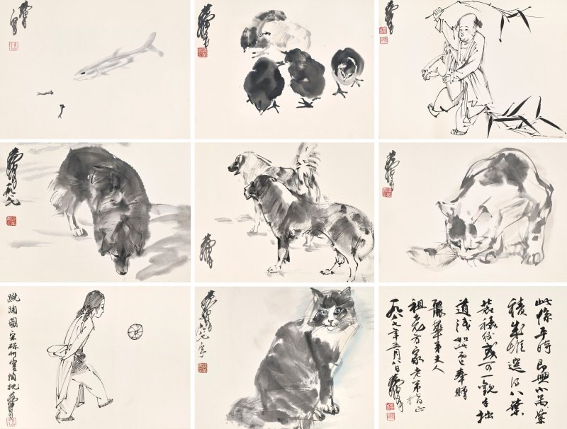 黃冑  即興小品冊 - 图1