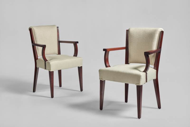 Pair of Armchairs Eugène Printz - 图2