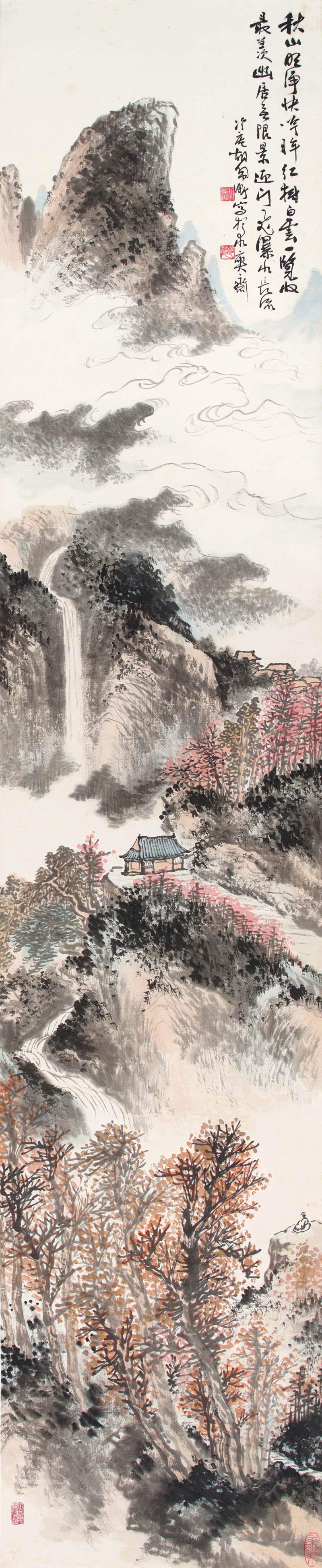 胡佩衡　四時麗景 | Hu Peiheng, Landscape of Four Seasons - 图4