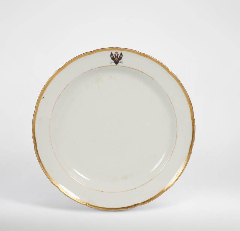 A Group of Porcelain Tableware from the Ordinary Service, Coronation Service and the Service of Grand Duke Konstantin Nikolaevich, Imperial Porcelain Factory, St Petersburg, period of Nicholas I (1825-1855) and Alexander II (1855-1881) - 图6