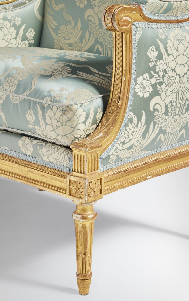 A Pair of Louis XVI Giltwood Marquises by Georges Jacob, Circa 1780 - 图5