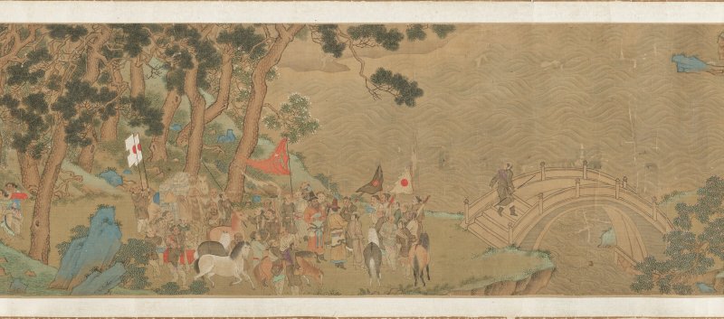 清 仇英（款，17世紀）  諸夷職供圖 - 图7