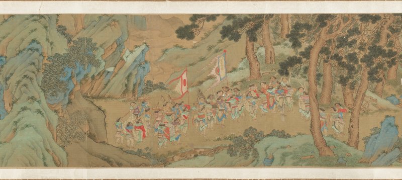 清 仇英（款，17世紀）  諸夷職供圖 - 图8