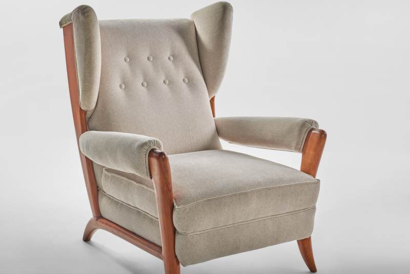 A Rare Pair of Armchairs Paolo Buffa - 图2