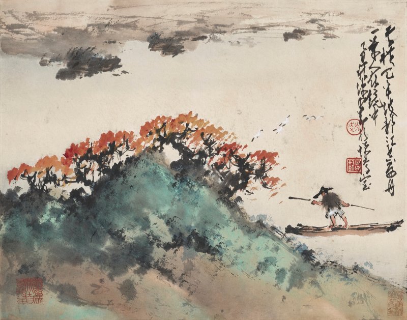 趙少昂  生機盎然 - 图12