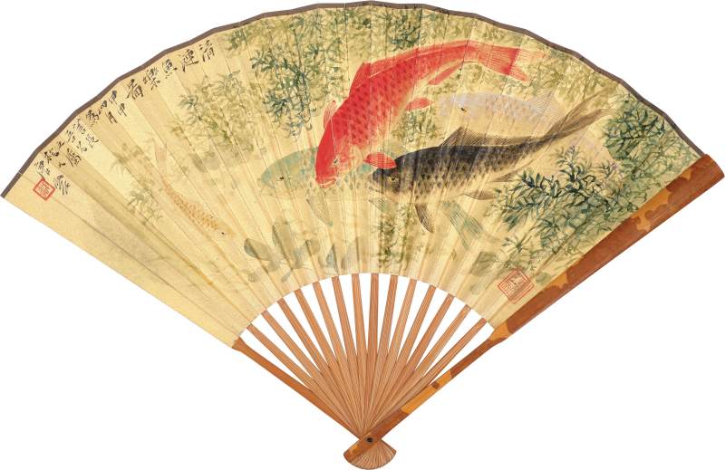 唐雲　清漣魚樂圖 | Tang Yun, Koi Fishes