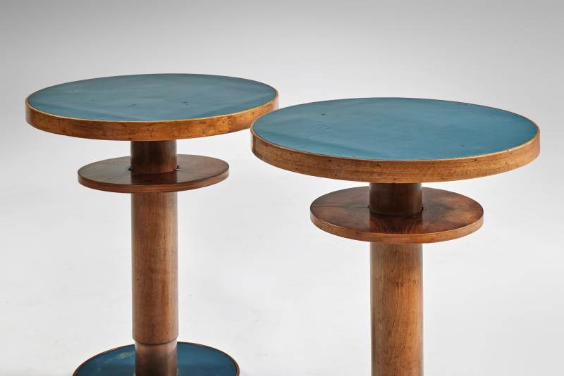 Pair of Side Tables for the Conte Biancamano Ocean Liner Gio Ponti - 图3