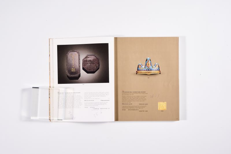 2006年香港佳士得《中国宫廷瓷器艺术品》1函2册全 - 图6