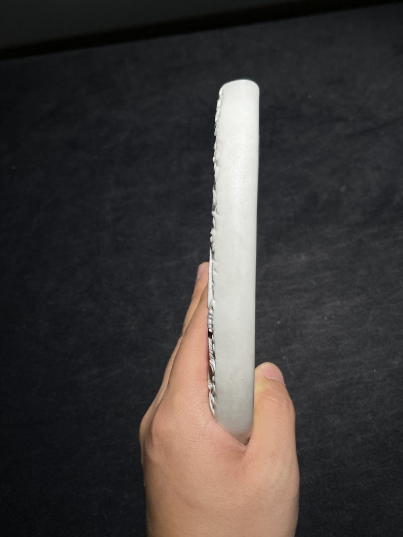 清同治 王炳荣雕二龙戏珠纹砚台 - 图9