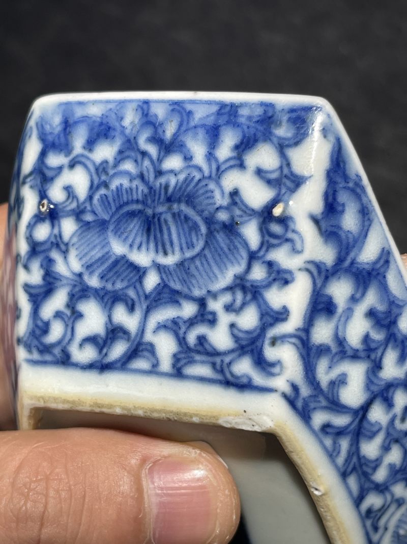 清乾隆 青花粉彩茶船一组四只 - 图17