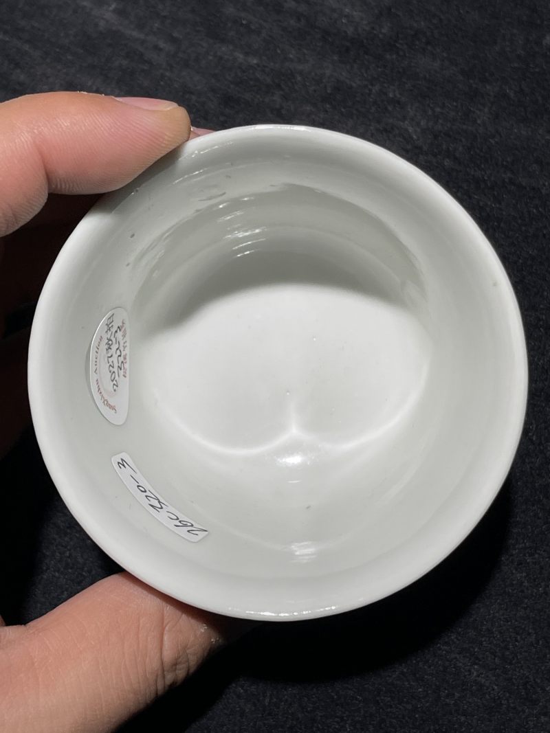 民国 粉彩花卉纹杯一组四件 - 图18