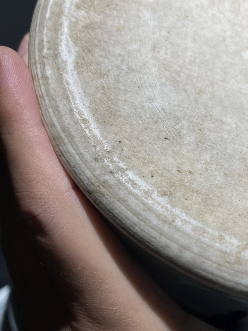 清顺治 青花麒麟芭蕉纹花觚 - 图11