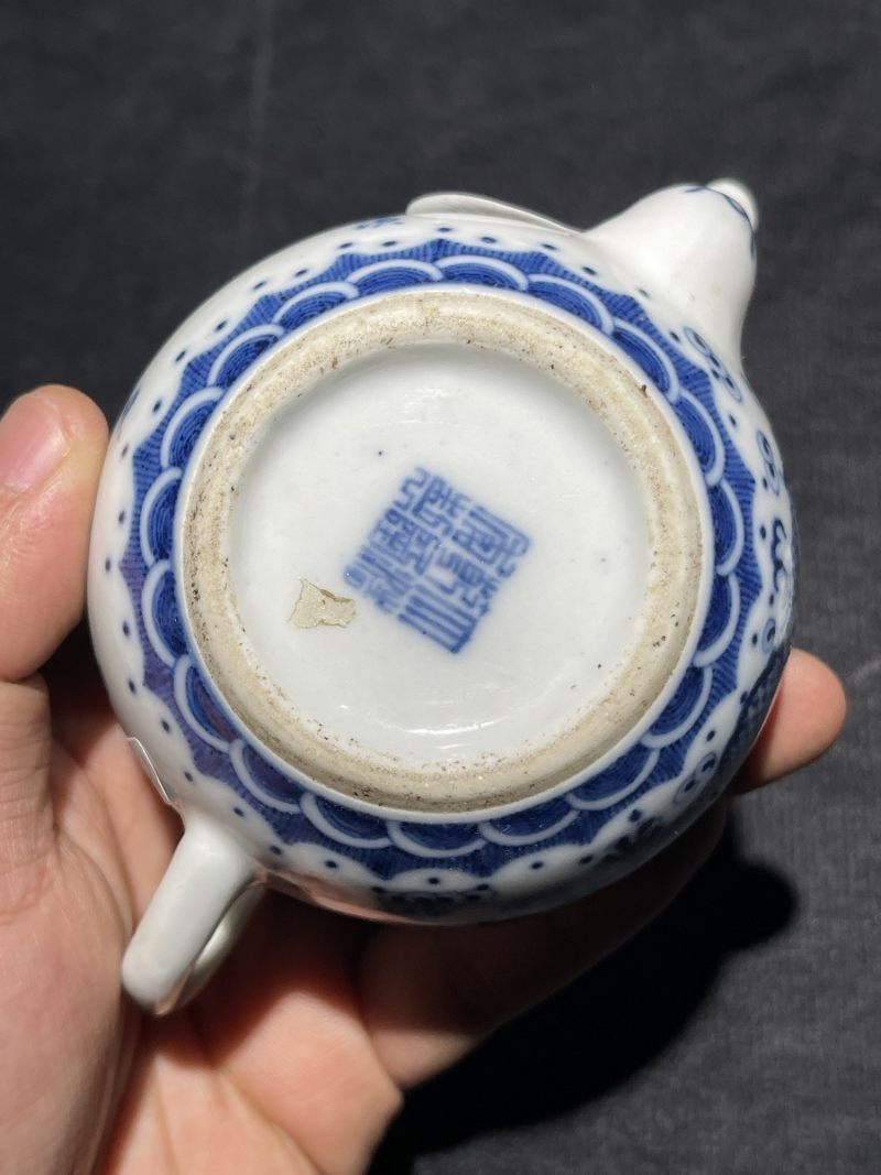 清代 青花瓷器一组14件 - 图18
