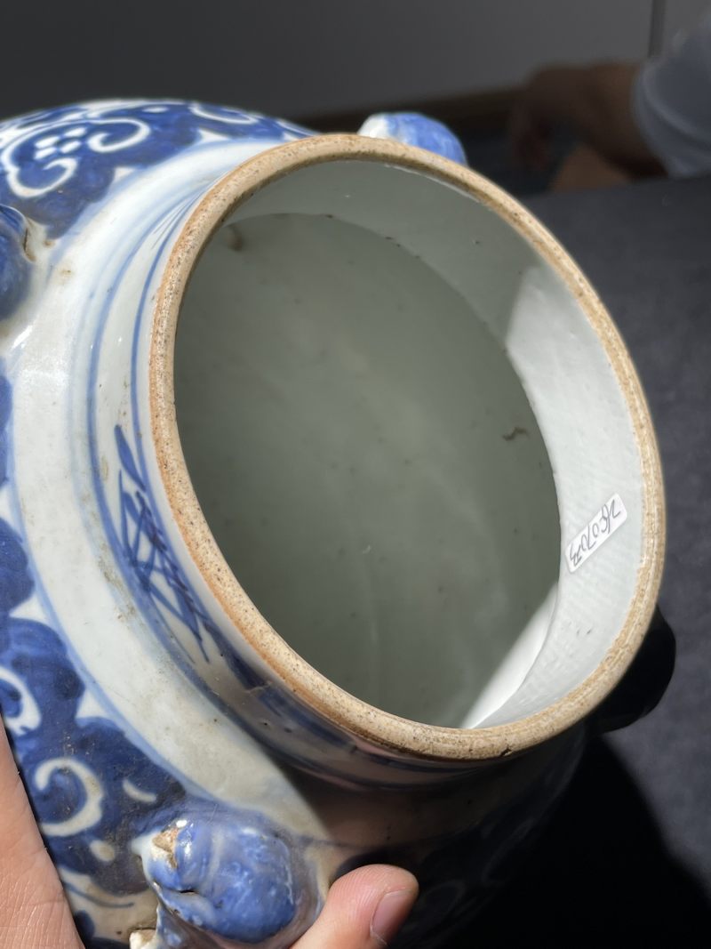 清中期 青花瓷器一组7件 - 图5
