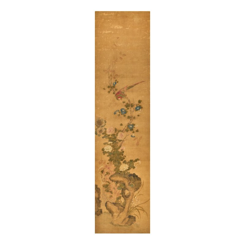 崔白（傳） 花鳥圖 設色絹本 立軸 | AFTER CUI BAI (1004–1088)