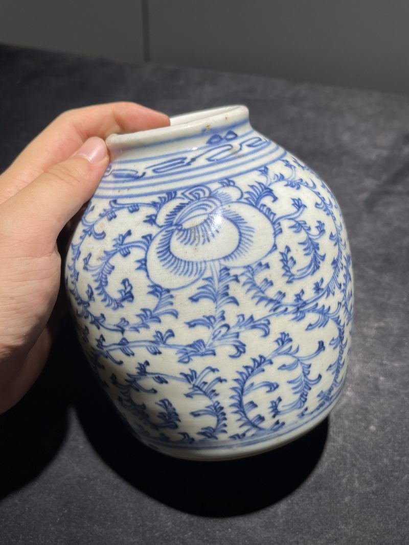 清代 青花罐一组5件 - 图25