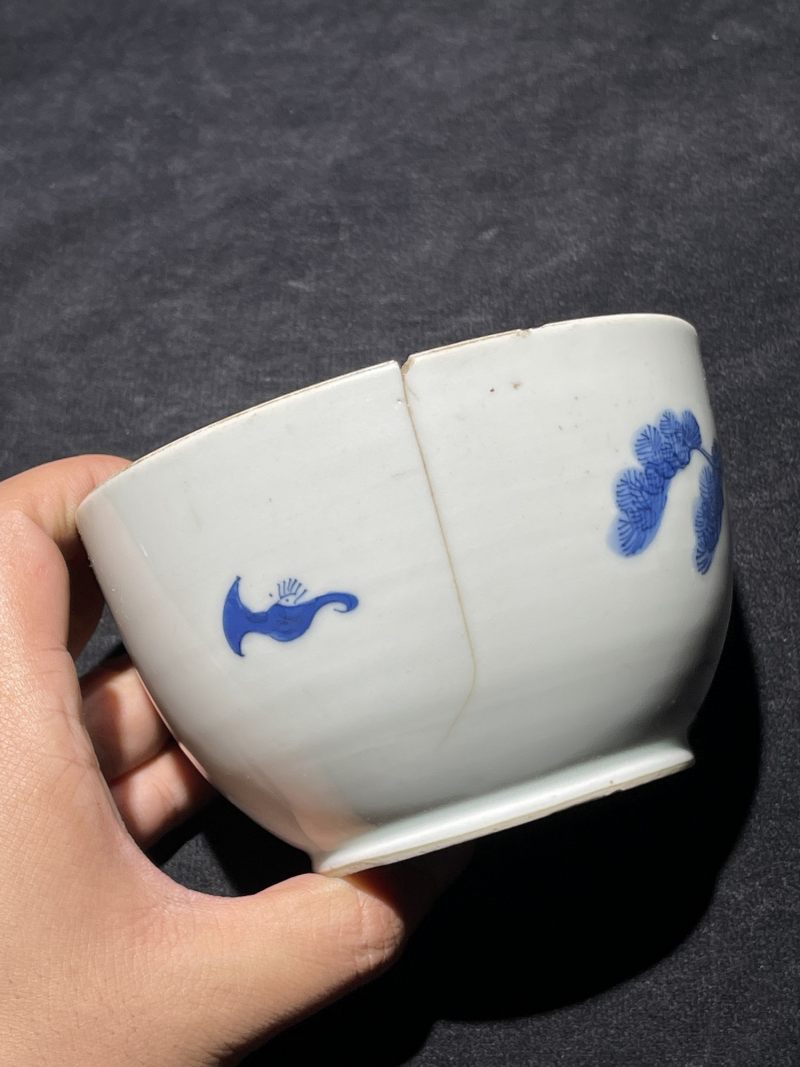 清代 青花瓷器一组14件 - 图57