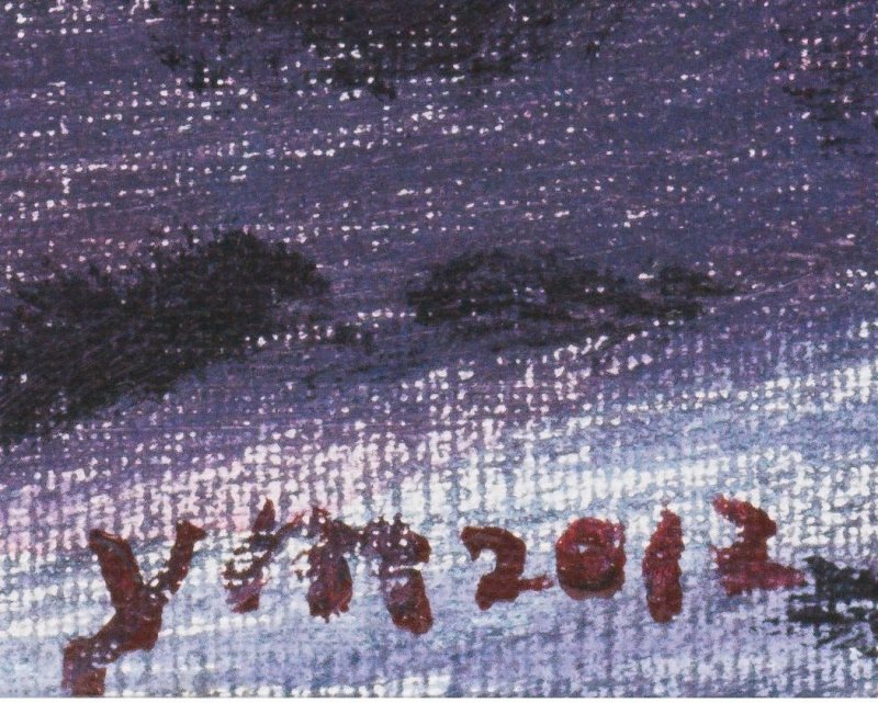 易茗（1974年生）白露未晞，東方將明：入澄明之境 2012年作 布面油畫 | YI MING (b.1974) - 图2
