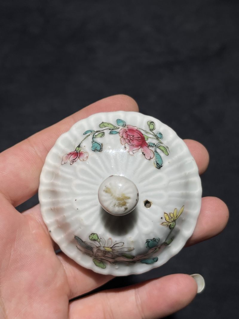清雍正 广珐琅富贵大吉纹执壶 - 图7