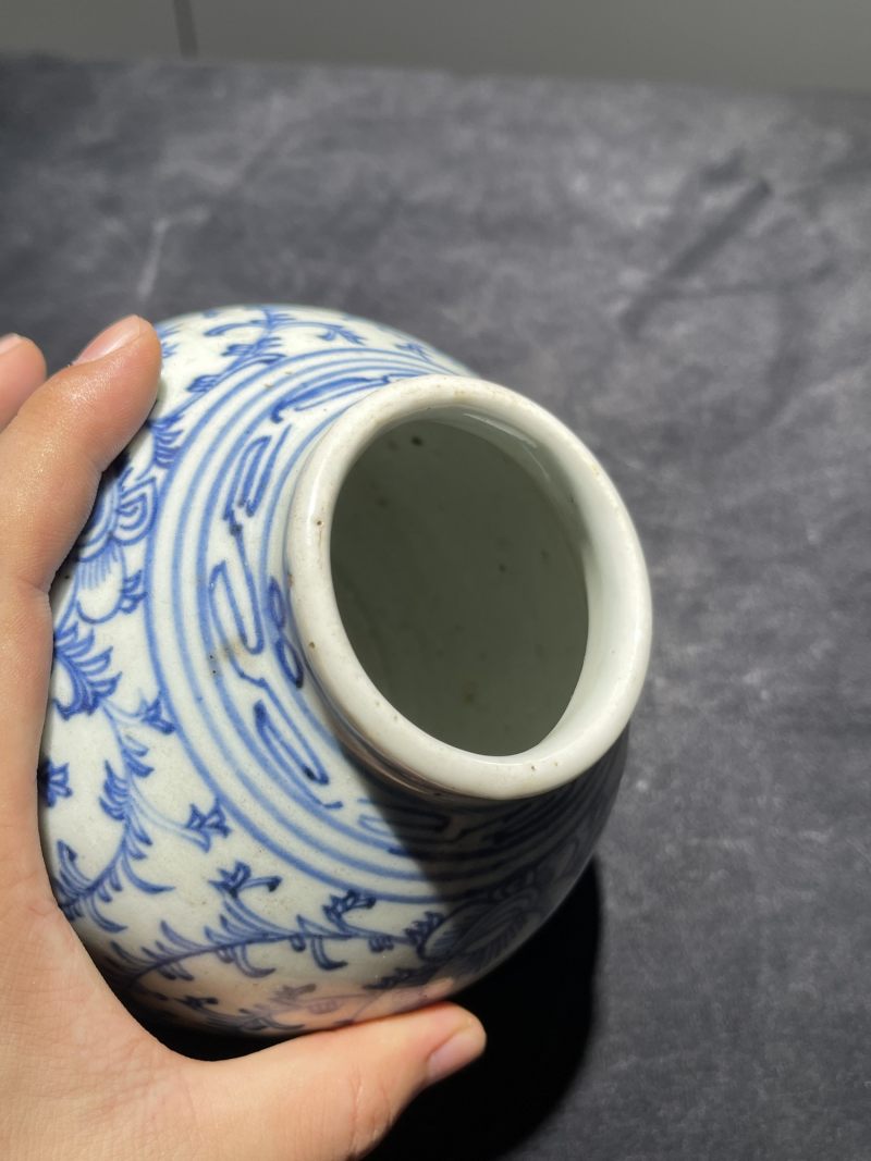 清代 青花罐一组5件 - 图27