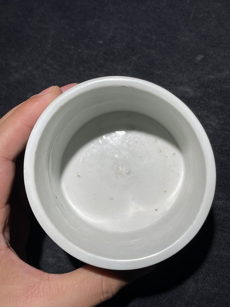 明崇祯 青花山水高士纹琴炉 - 图6