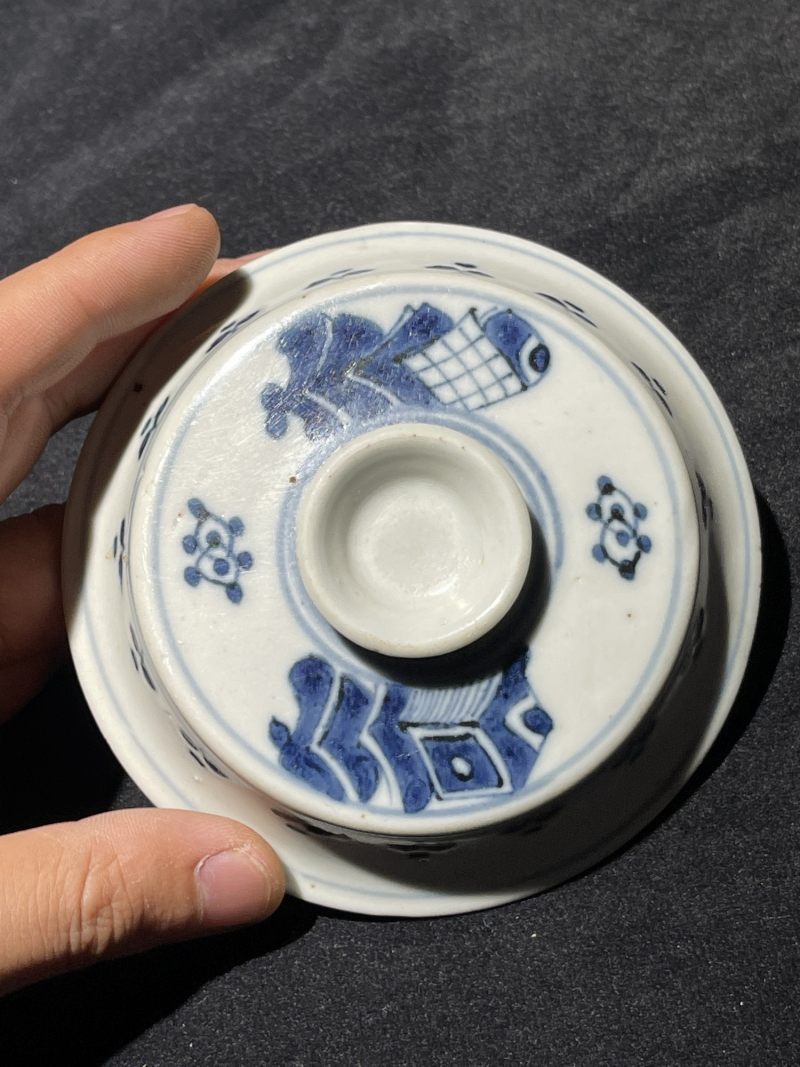 清代 青花瓷器一组14件 - 图24