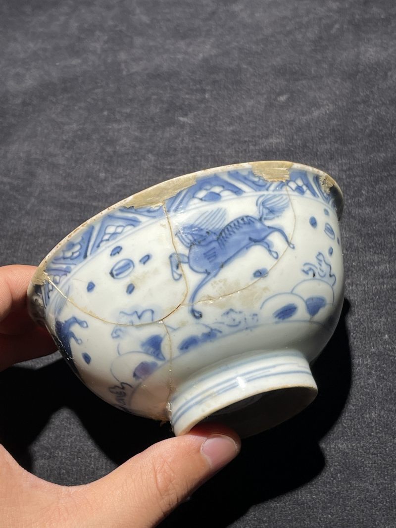 清代 青花瓷器一组14件 - 图61
