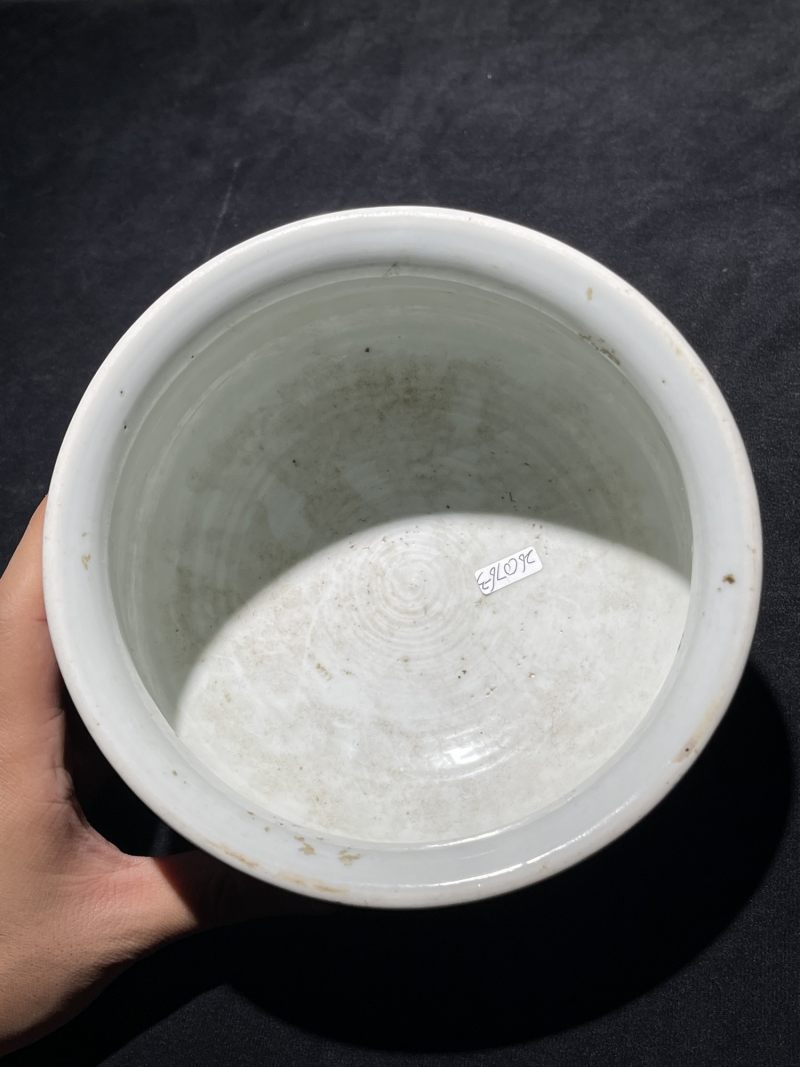 清早期 青花花卉纹香炉一组3件 - 图14