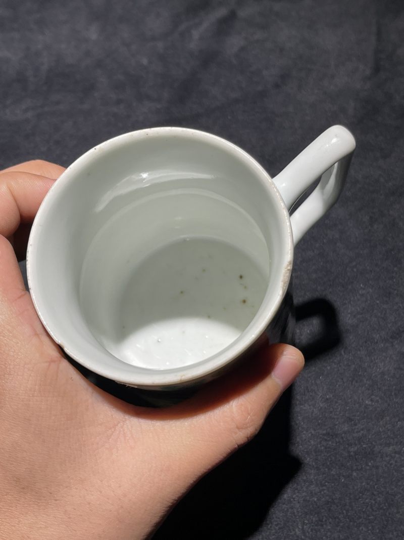 民国 粉彩茶杯一组6件 - 图23