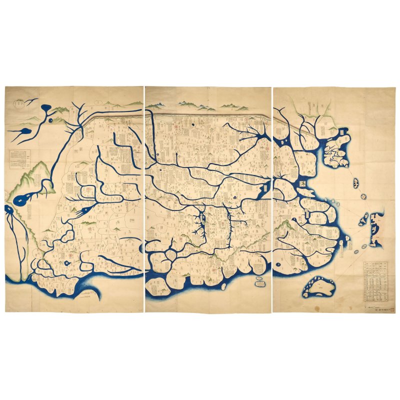 一八五一年 《中華一統圖》 | A MAP OF CHINA