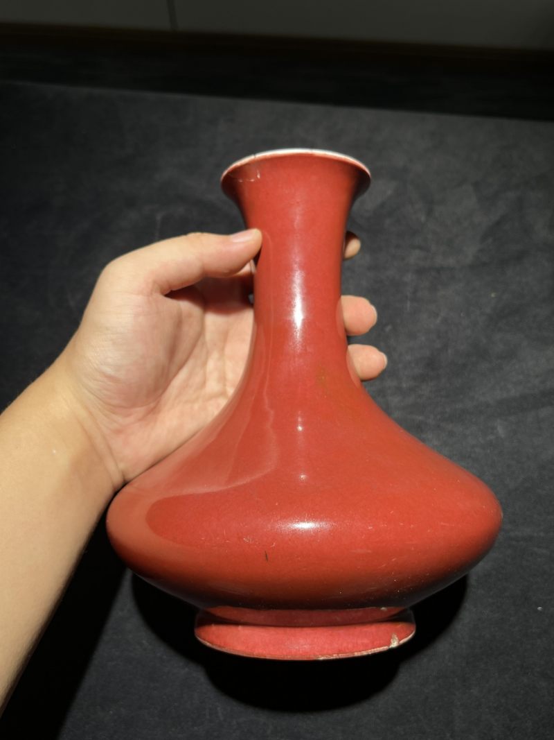 解放后 青花单色釉名家瓷一组四件 - 图3
