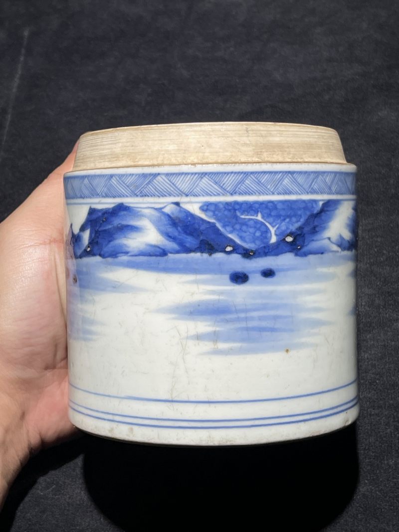 清代 青花瓷器一组14件 - 图26