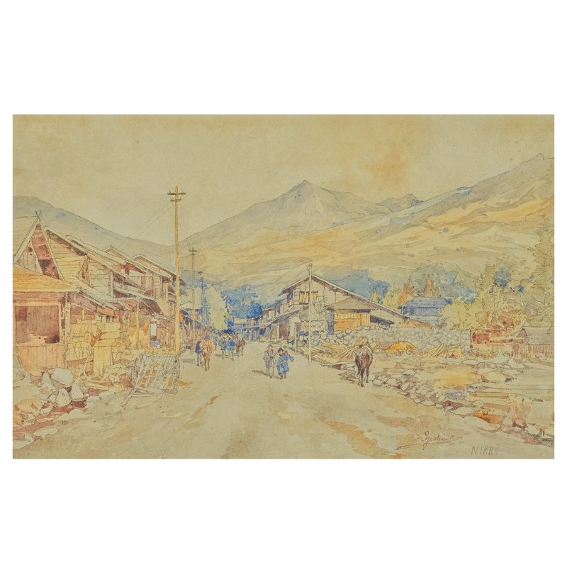 吉田博 日光 水粉紙本 鏡框 約一九零零年 | YOSHIDA HIROSHI (1876-1950), CIRCA 1900