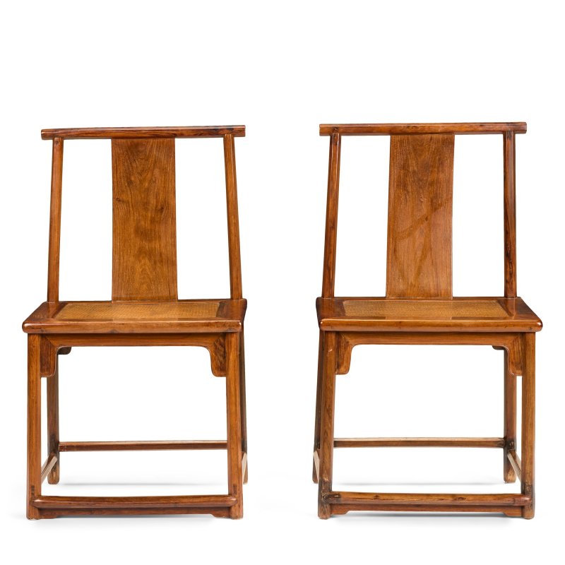 十八/十九世紀 黃花梨燈掛椅一對 | A PAIR OF HUANGHUALI 'LAMP-HANGER' CHAIRS, DENGGUAYI - 图8