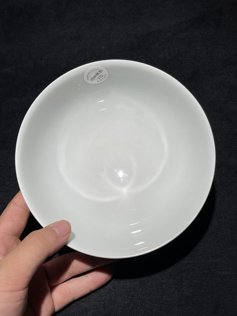 清嘉庆 青花婴戏纹碗 - 图8