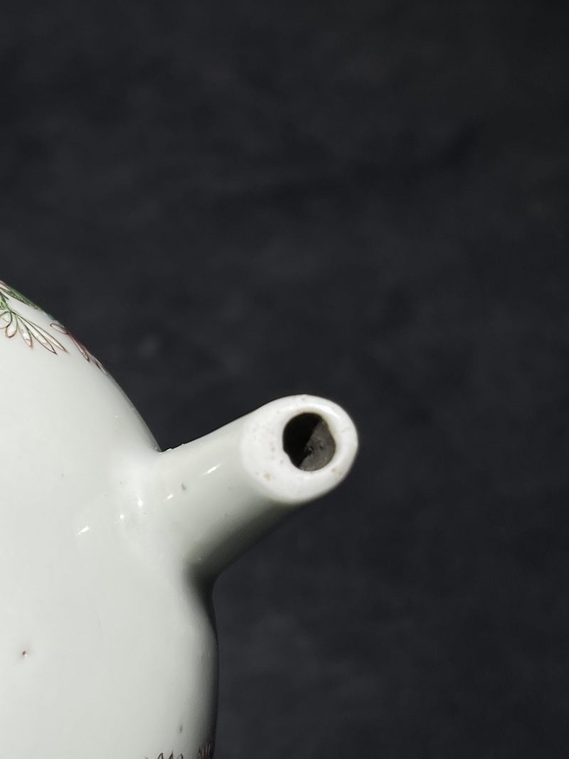 清雍正 广珐琅富贵大吉纹执壶 - 图12