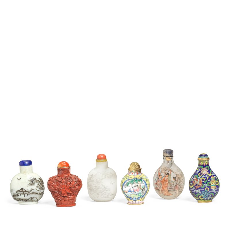 十九至二十世紀 鼻烟壺一組 | A GROUP OF SNUFF BOTTLES - 图4