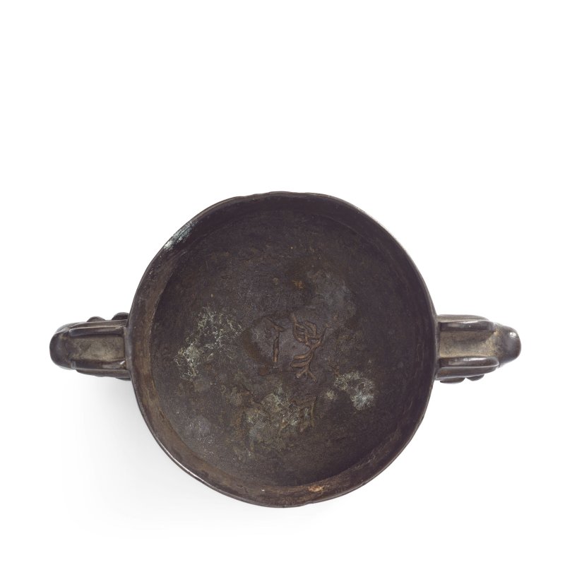 十七世紀 銅嵌銀仿古簋 | A SILVER-INLAID BRONZE ARCHAISTIC INCENSE BURNER, GUI - 图2