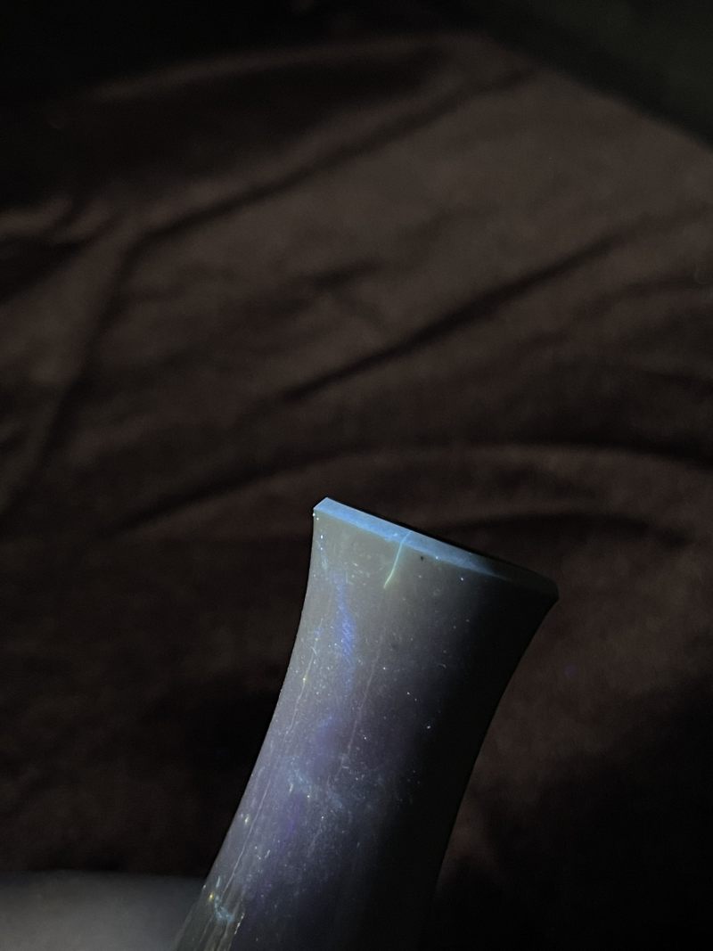 清康熙 五彩花鸟纹胆瓶 - 图12