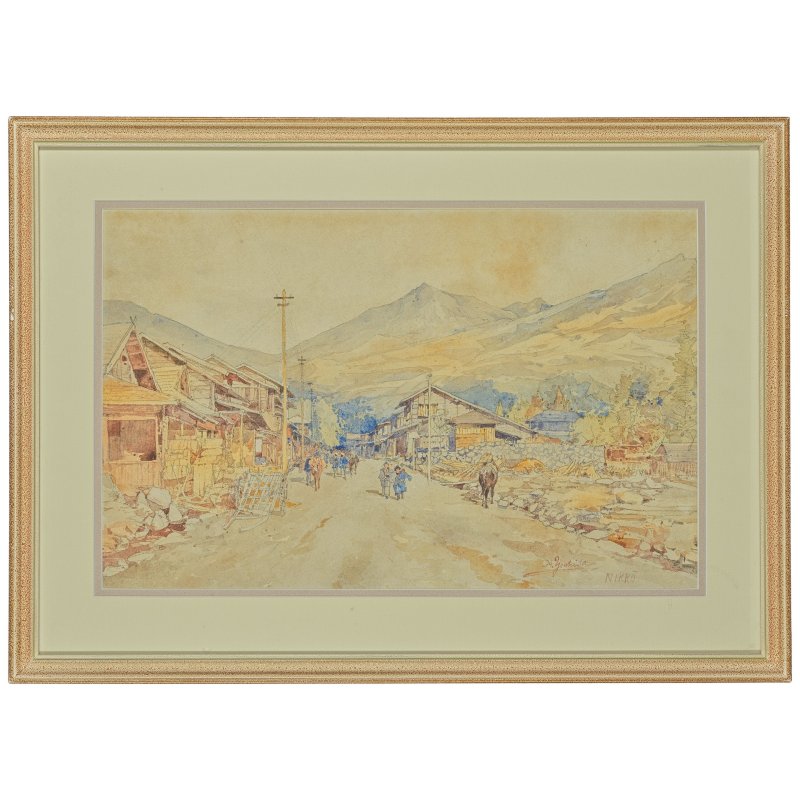 吉田博 日光 水粉紙本 鏡框 約一九零零年 | YOSHIDA HIROSHI (1876-1950), CIRCA 1900 - 图2