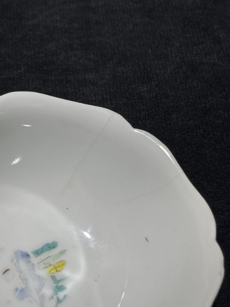清早期 五彩、粉彩瓷器一组三件 - 图15