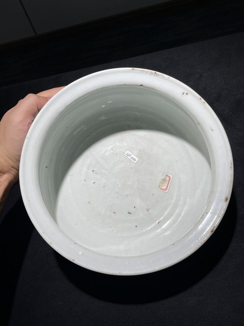 清康熙 青花博古纹香炉 - 图8