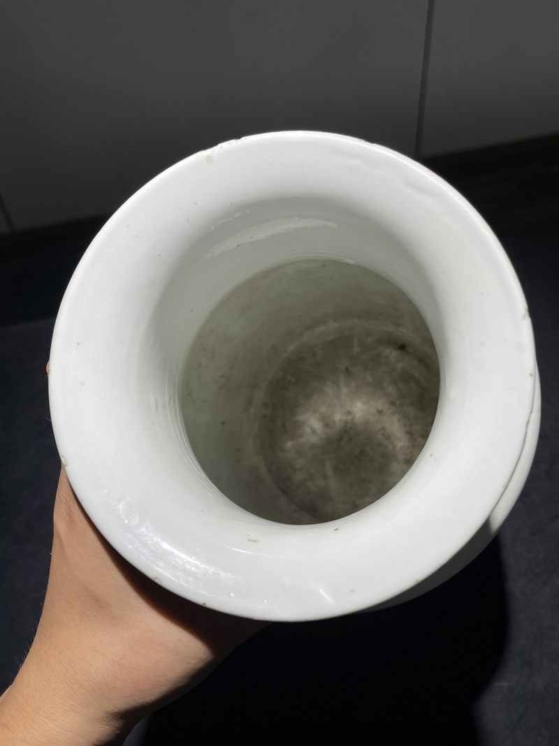 清晚期 粉彩二美图灯笼尊 - 图9