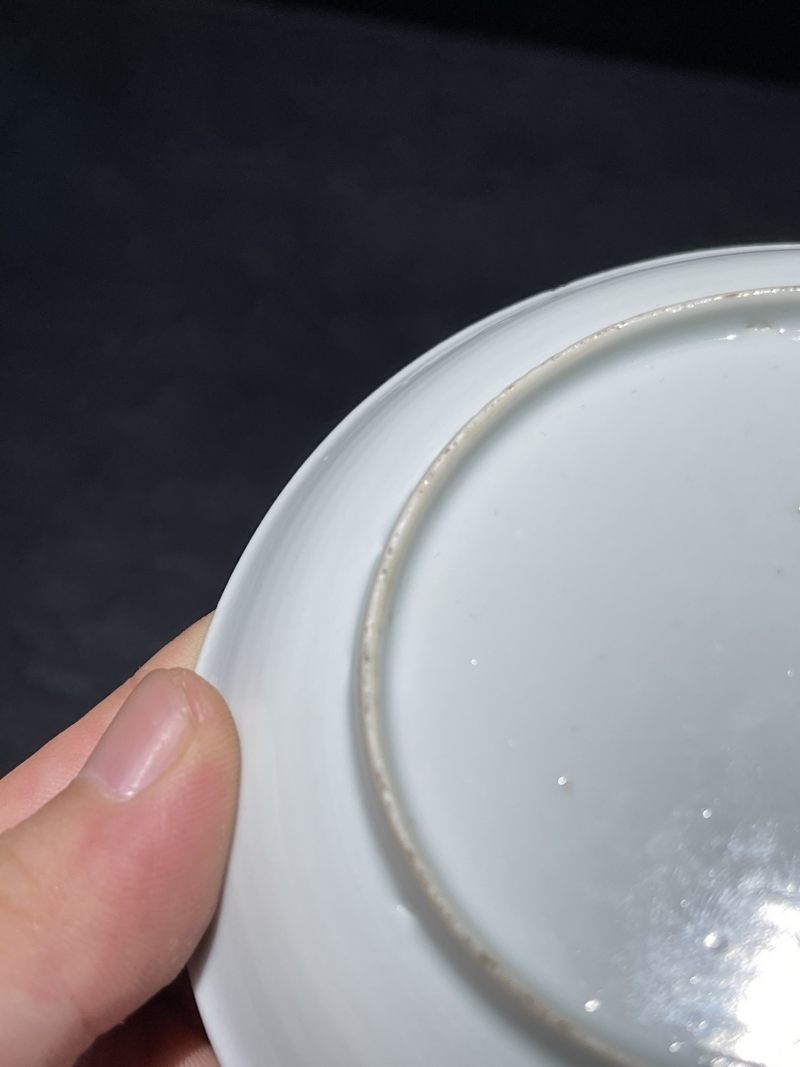 清雍正 广珐琅大吉图杯碟 - 图15