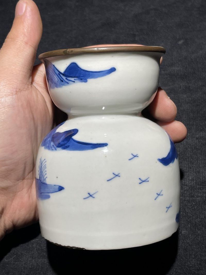 清代 青花瓷器一组14件 - 图31