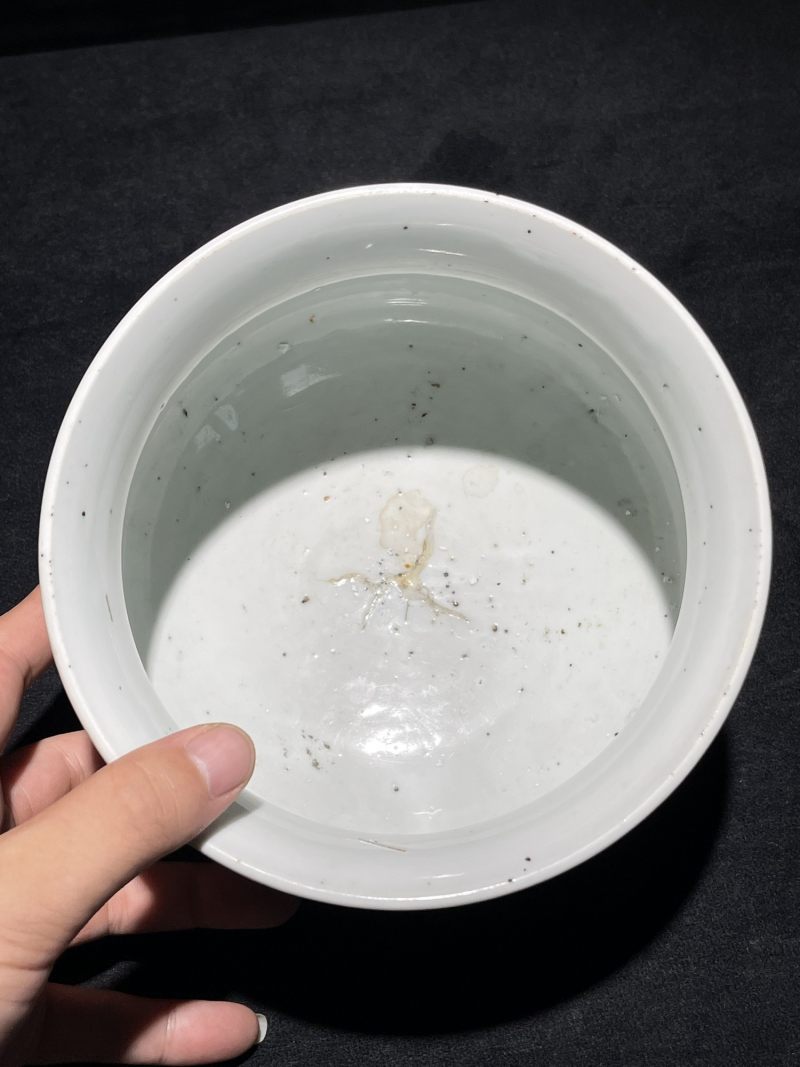 清康熙 青花博古纹香炉 - 图8